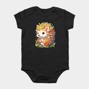 Quills CuddlesBaby Hedgehog Baby Bodysuit